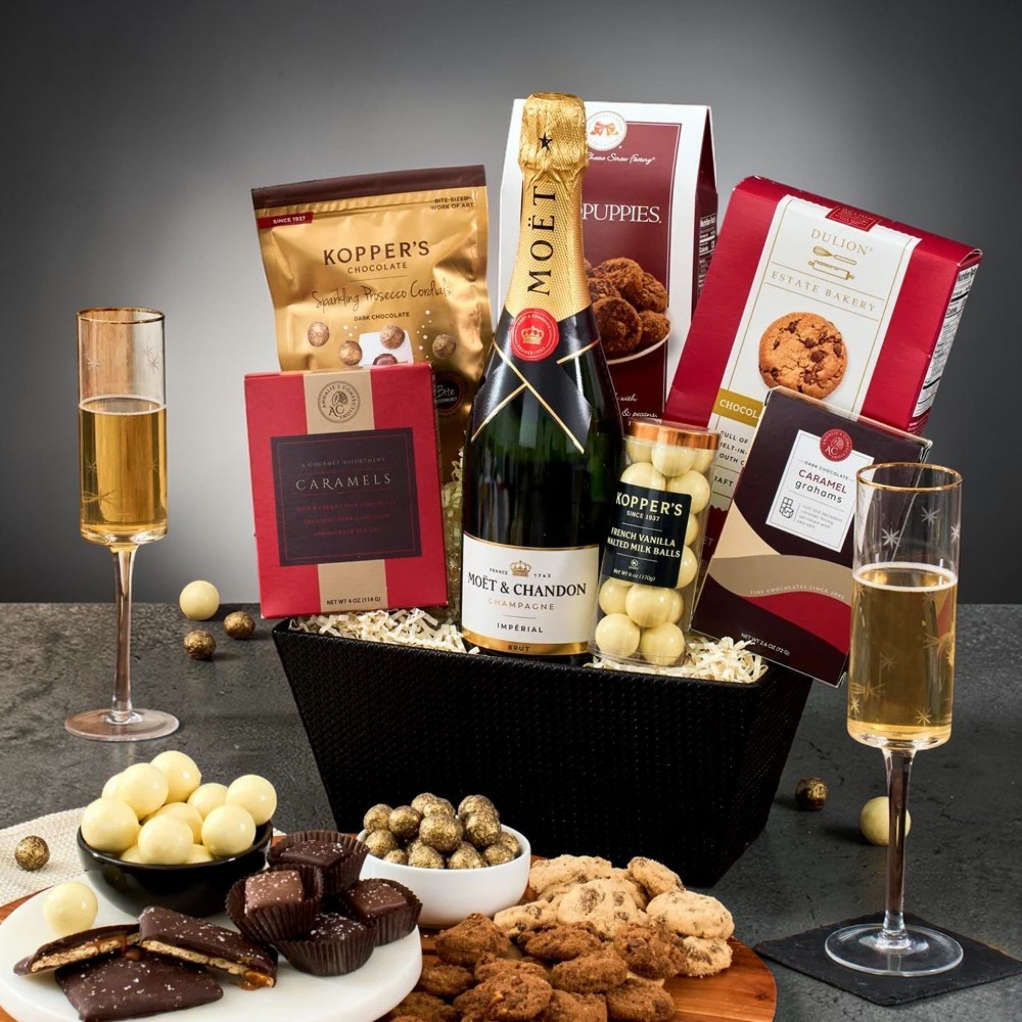 champagne-truffles-gift-basket-moet-chandon-imperial-brut