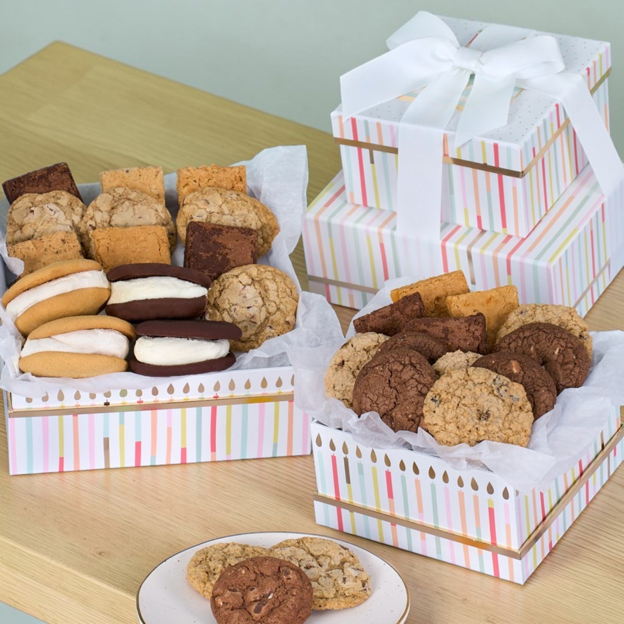 Happy Birthday Bakery Gift Tower Large