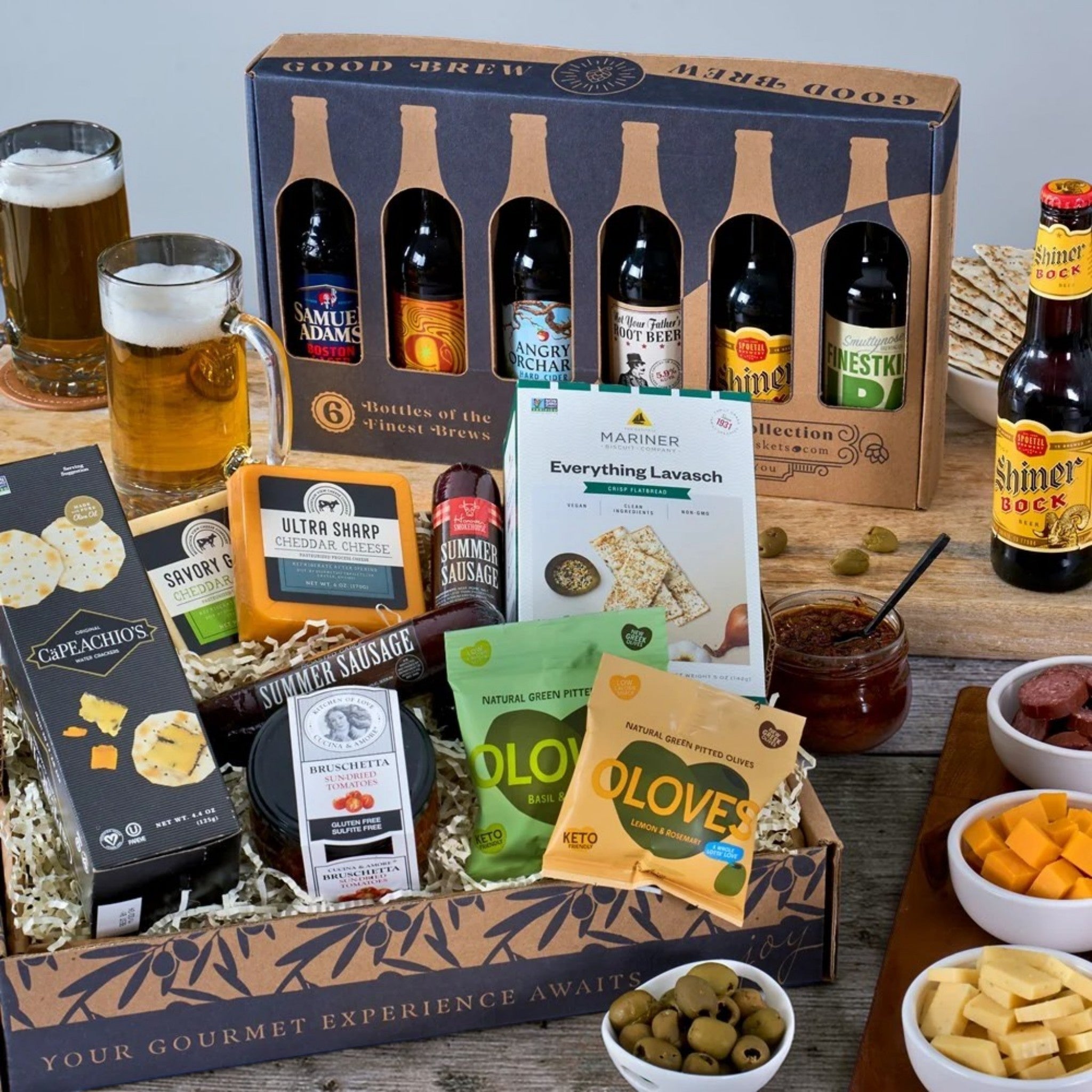Microbrew Beer Gift Box 6 Beers