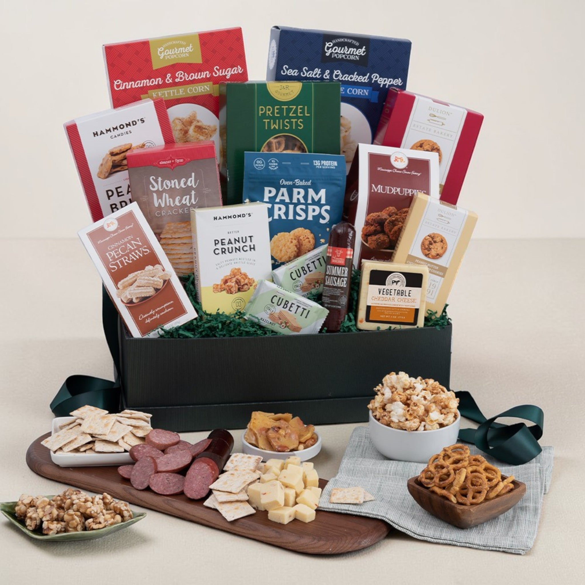 Snack & Chocolate Gift Basket - Deluxe